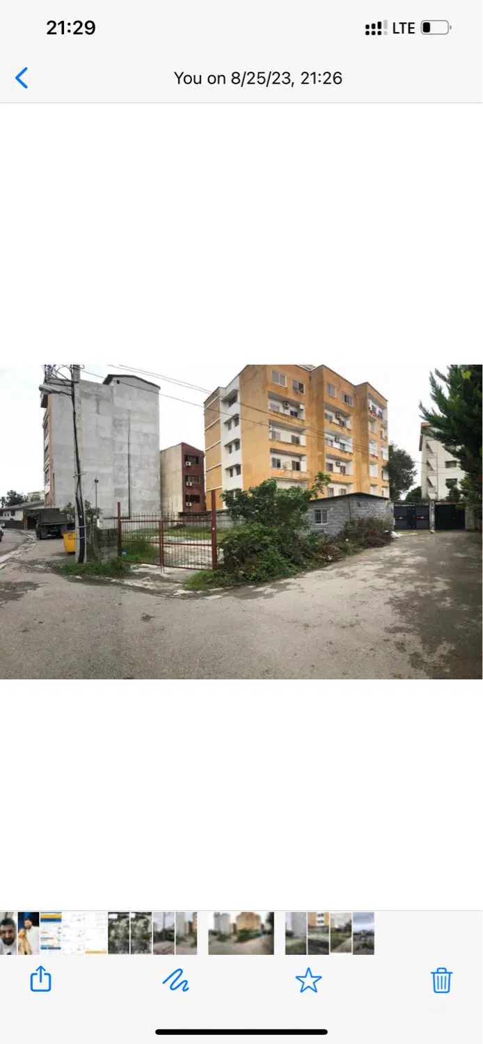 ۲۲۰متر زمین نور مجوز سلخت۶طبقه