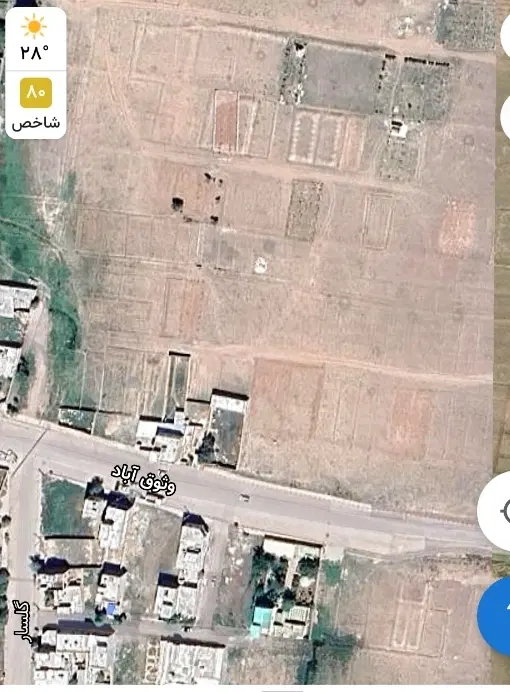 زمین مسکونی غیربافت وثوق آباد