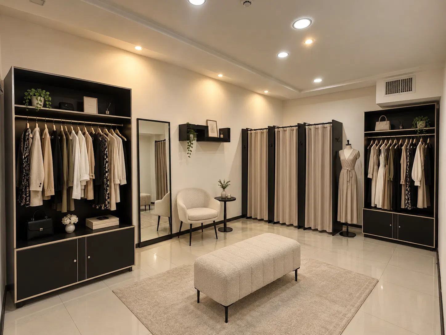 اجاره اتاق شیک مناسب مزون لباس زنانه و فروش