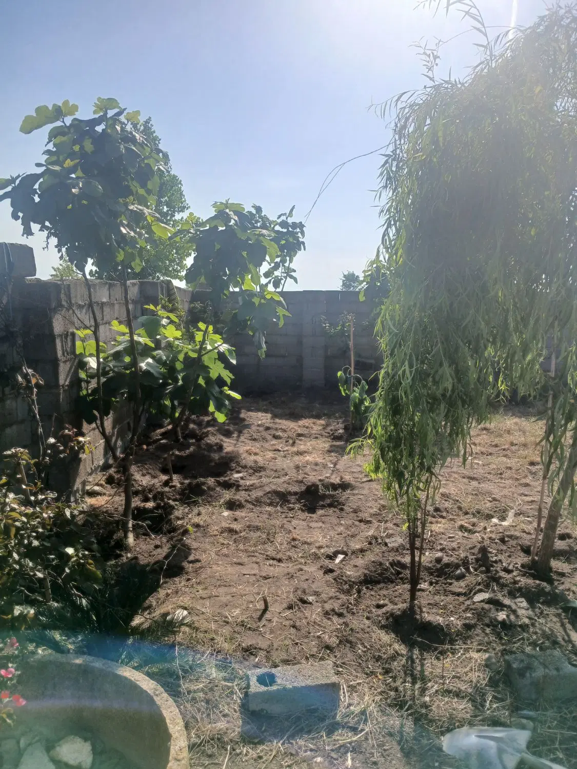 زمین ۲۰۰متر چهار دیواری با سند
