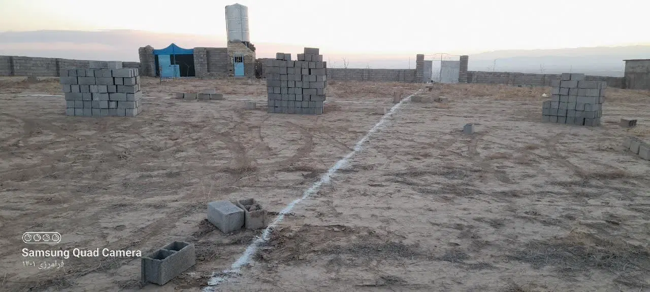 ۱۰۰ متر زمین ماهی۶ تومان