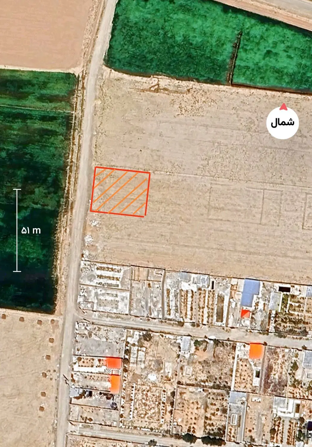 زمین مناسب چهار دیواری و کارگاه