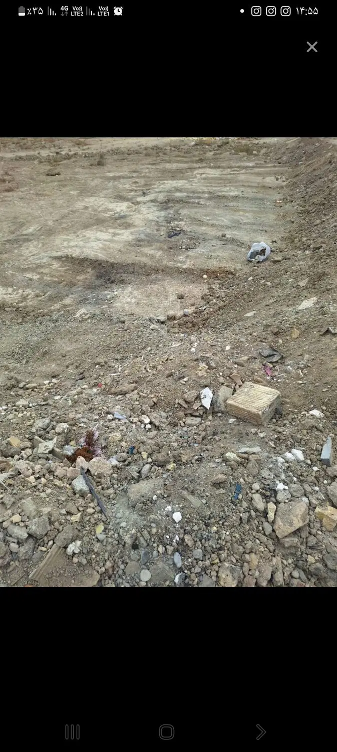 زمین ۱۴۰ متری خوش جا آینده دار
