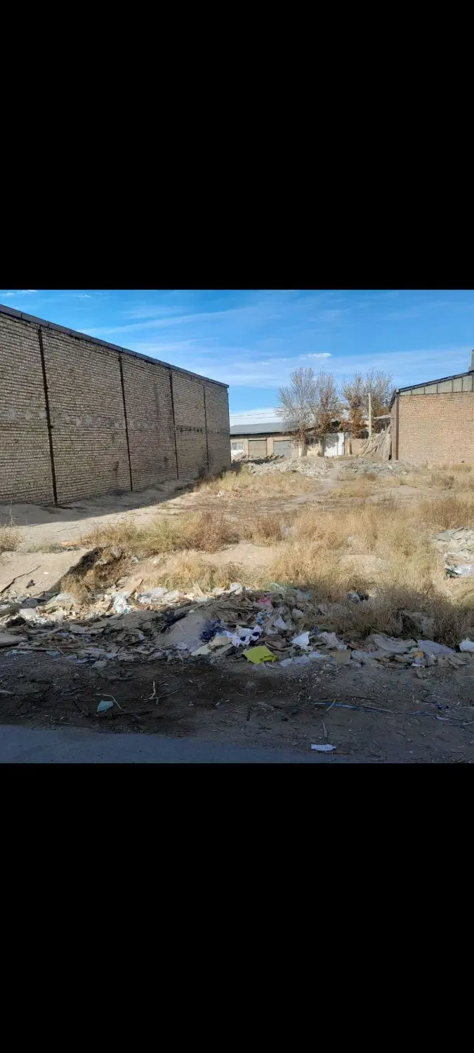 زمین در کوچه کارخانه قند
