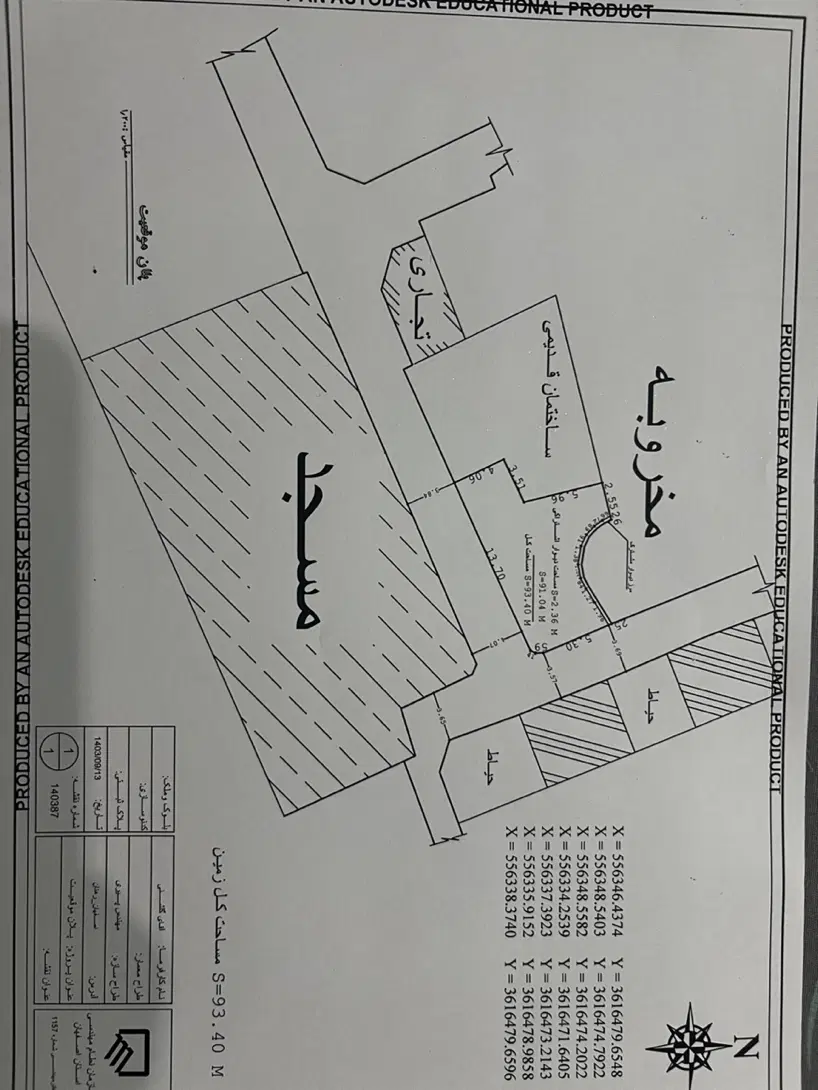 فروش زمین رهنان