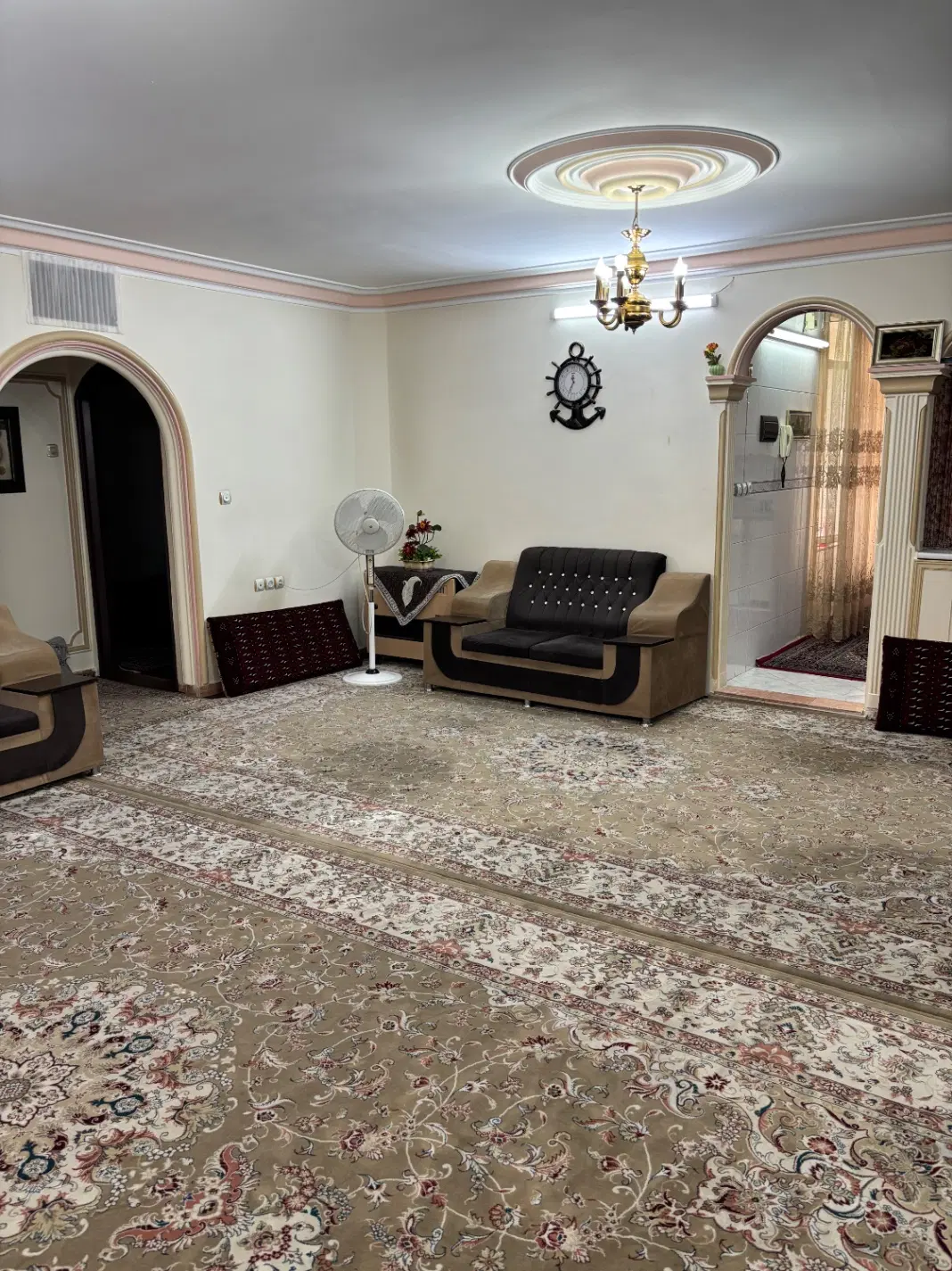 ۱۳۰متر همکف خوش نقشه