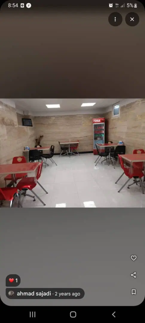 رستوران سفره خانه۷۳مترزیرزمین ملک وسرقفلی بهارستان