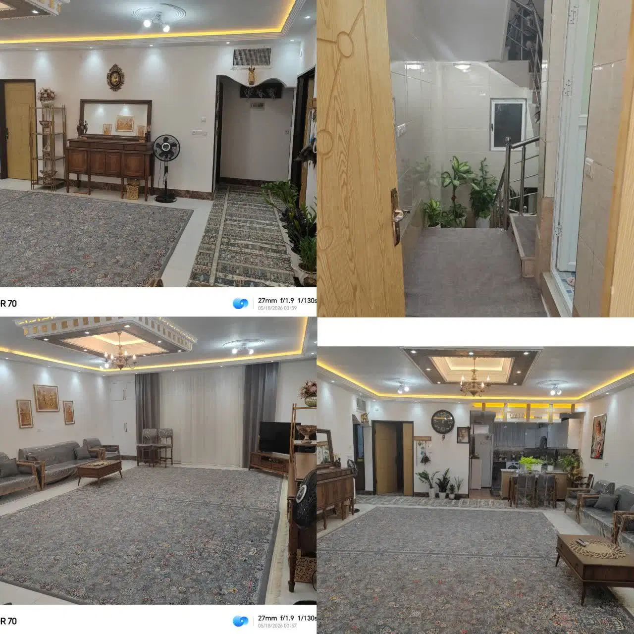 رهن خانه بزرگ سه خواب