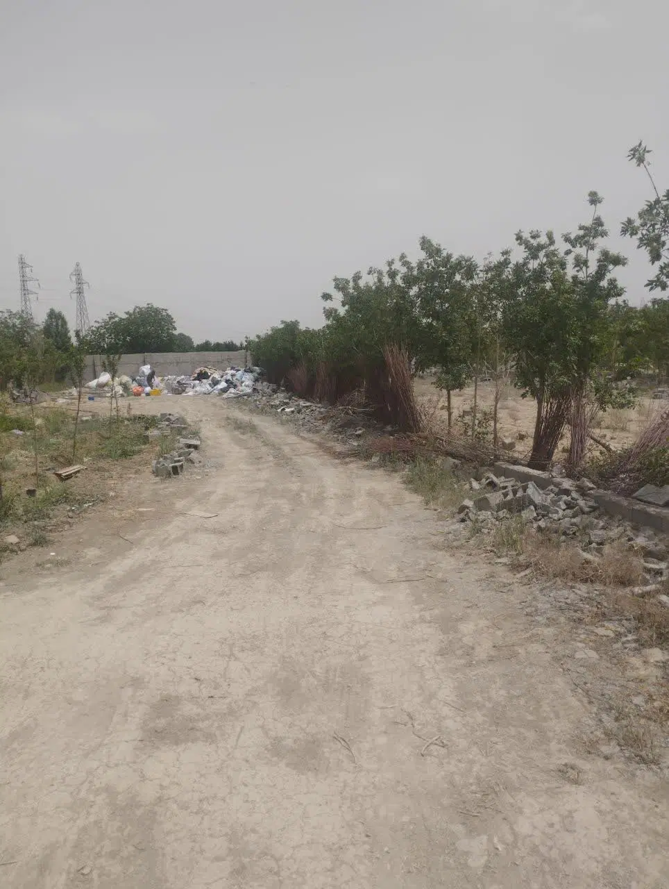 زمین اجاره ای  برای  ضایعات