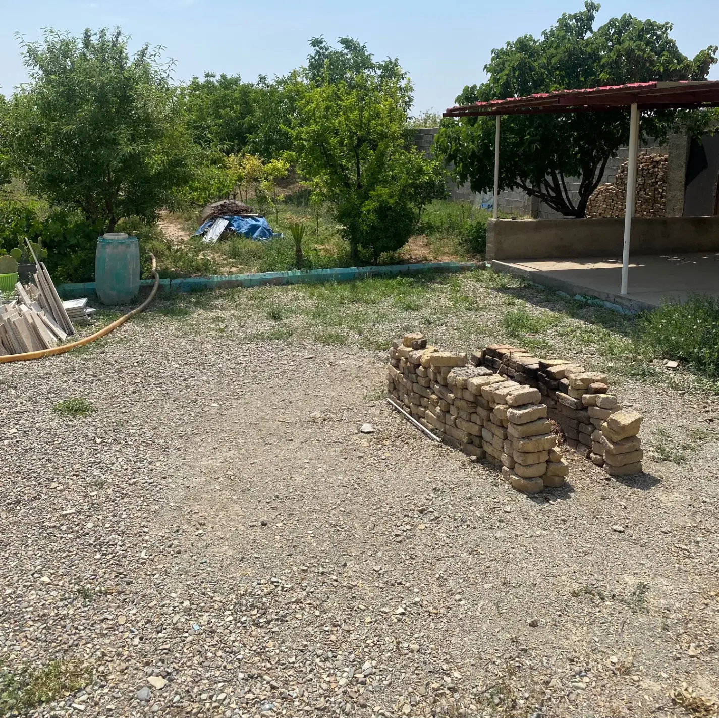 باغچه با مجوز شهرداری(نظراباد)