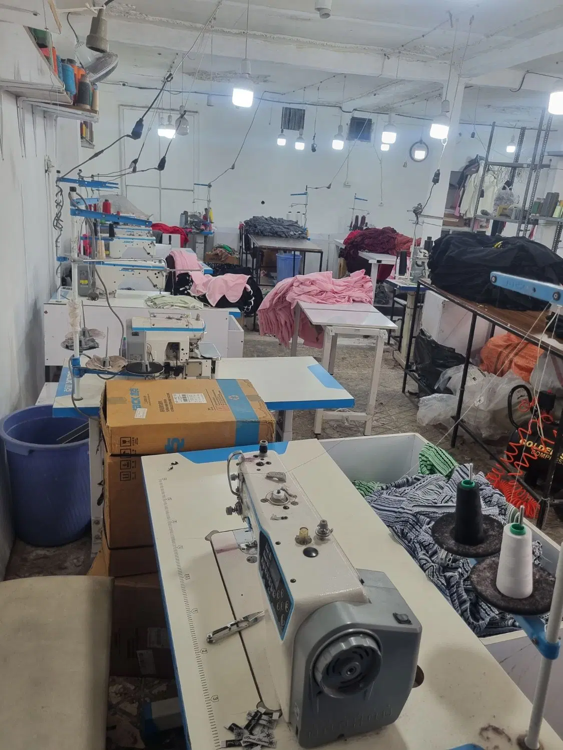 کارگاه خیاطی با تمام امکانات اجاره داده میشود