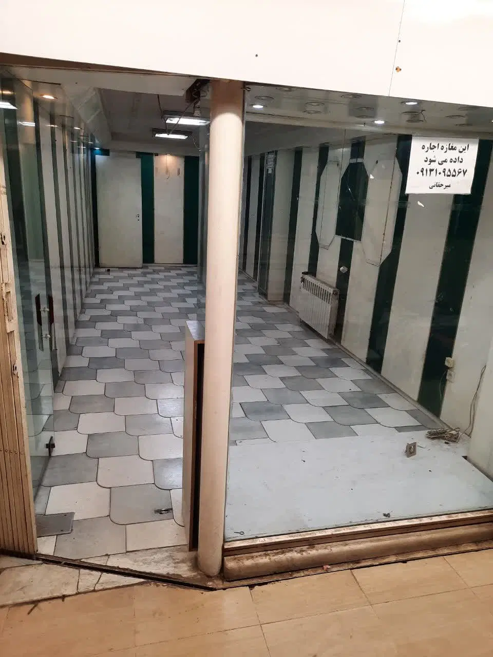 اجاره یک باب واحد تجاری بر خیابان بزرگمهر