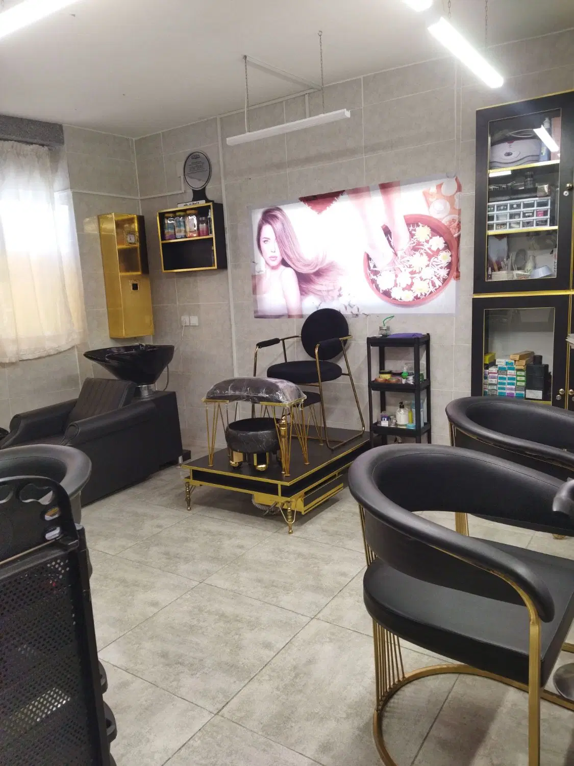 اجاره لاین رنگ و کراتین