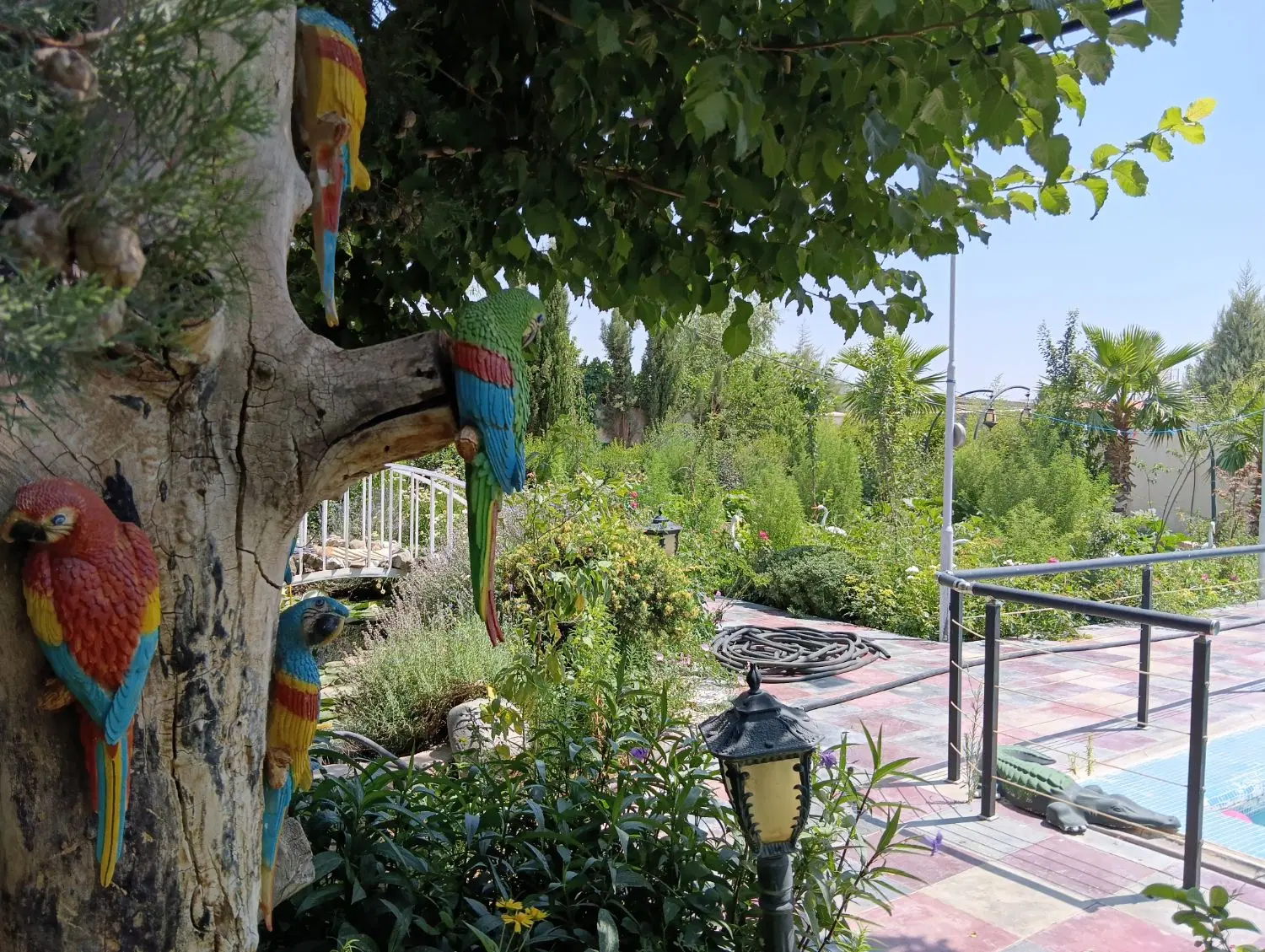 ۸۰۰متر ویلای لوکس- استخر دار با برکه