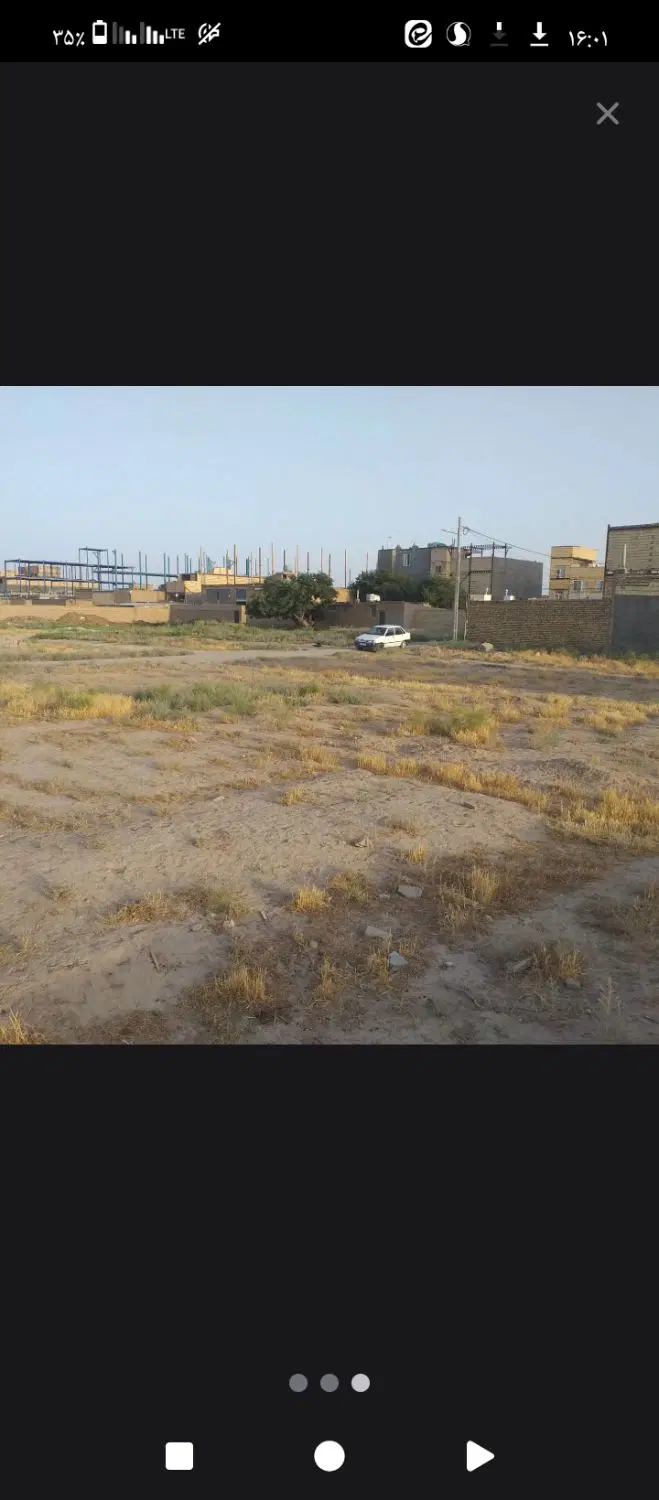 ۱۱۰ متر زمین در جاده کلات روستایه شایه