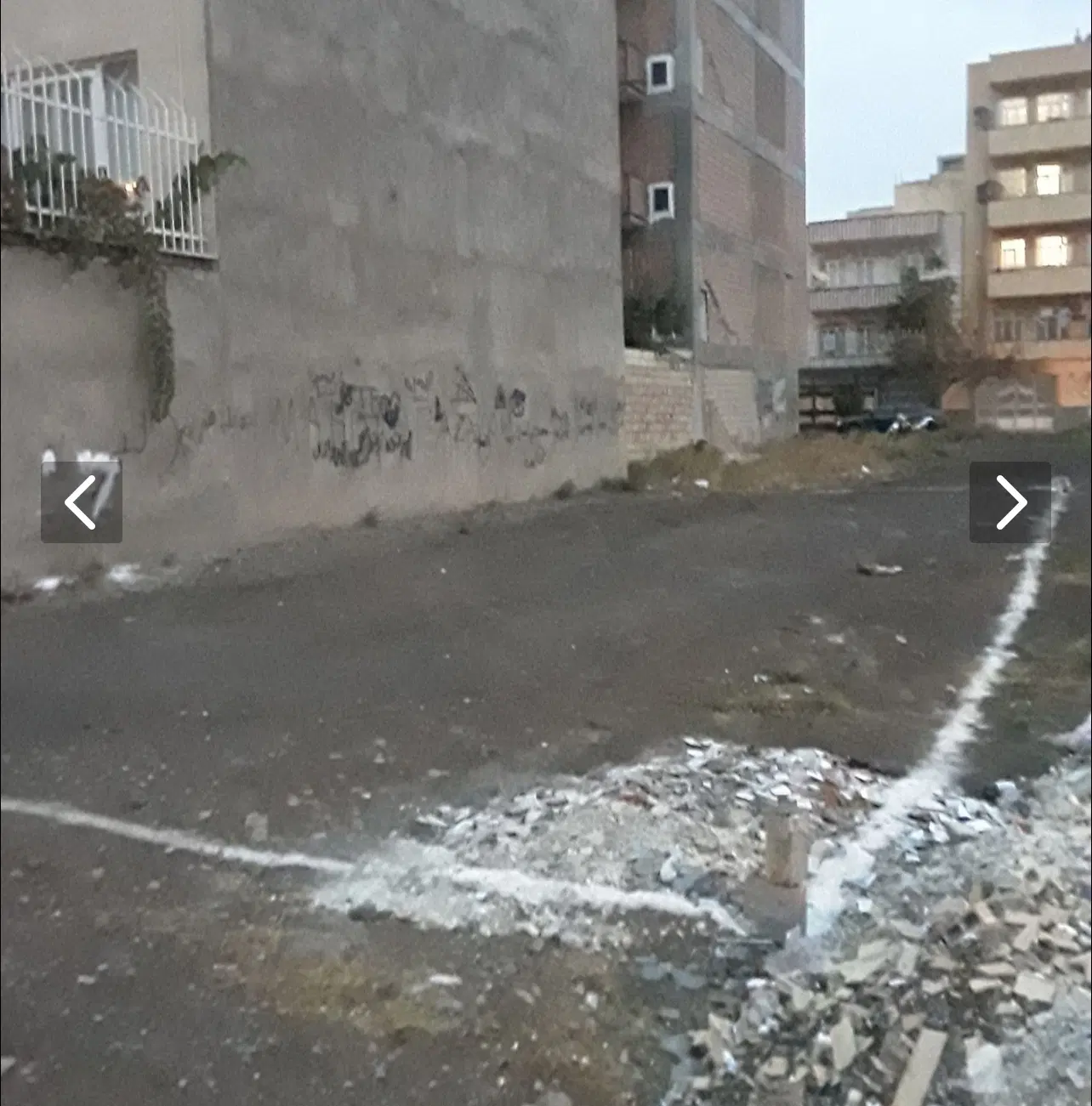 زمین مسکونی شمالی نظام پزشکی فاز یک