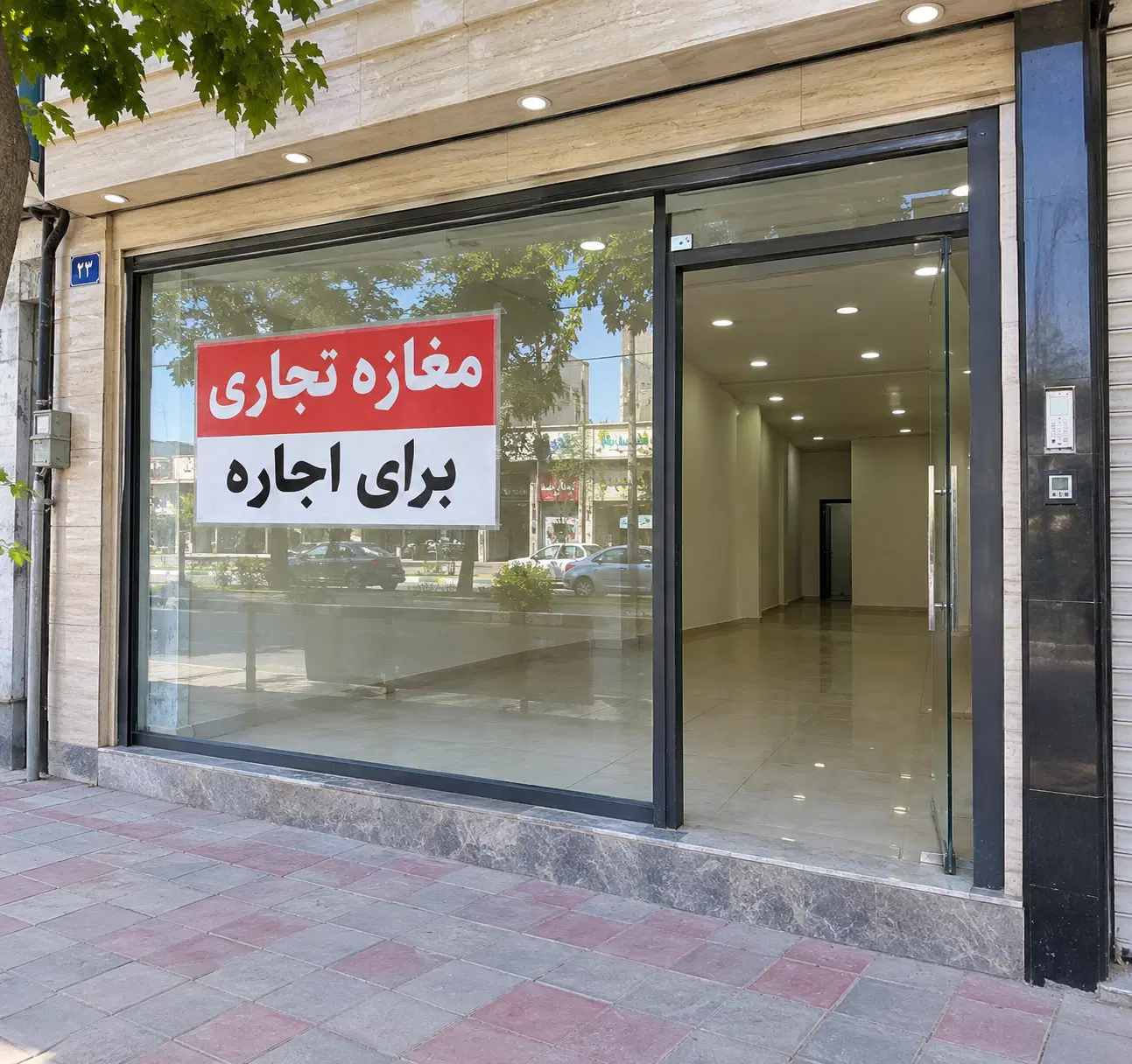 اجاره مغازه ۹۰ متری در بلوار علامه امینی گلستان