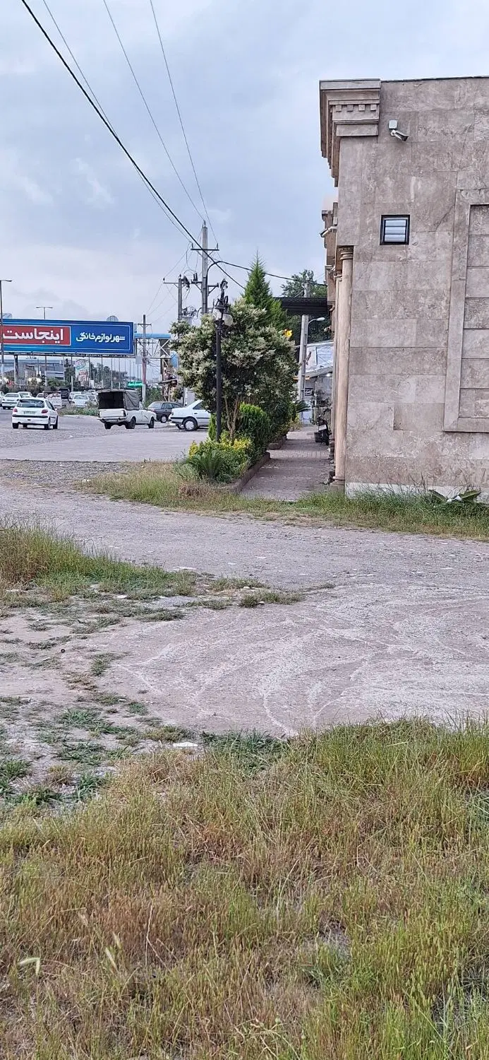 زمین ۱۰۰۰ متری تجاری بر جاده رشت - خمام