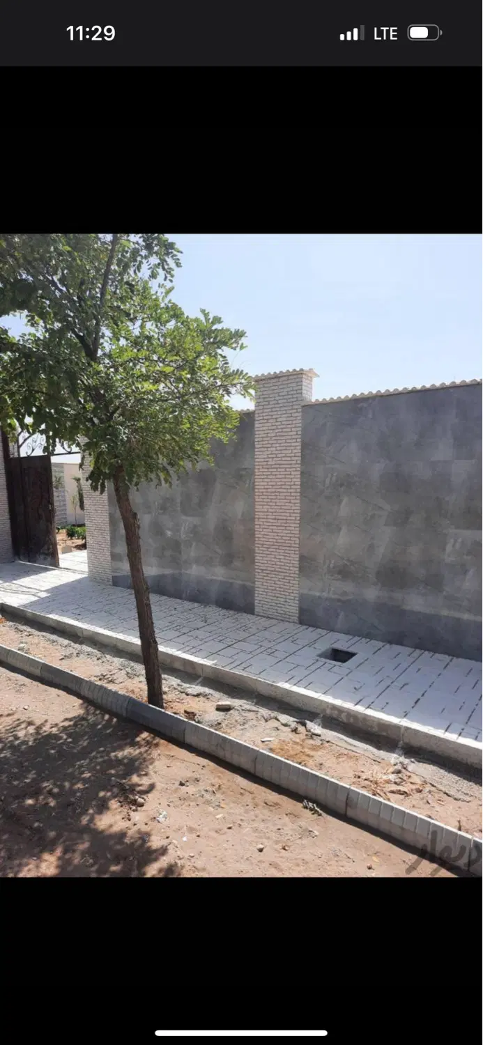 باغ ویلای نیمه ساخته
