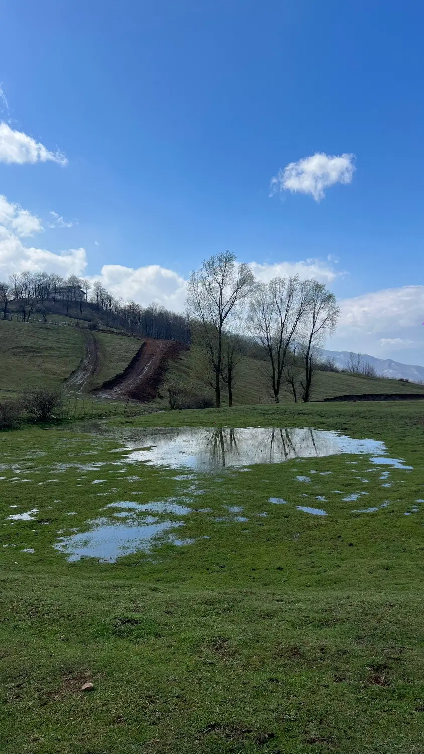 زمین با ویو دریای ابر