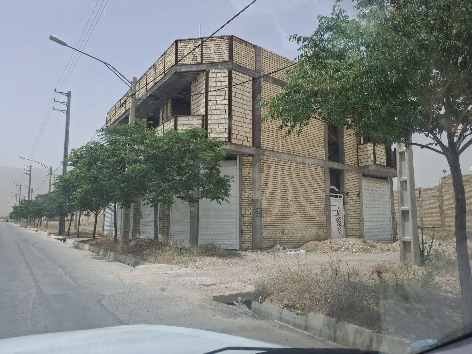 اسکلت تجاری مسکونی بلوار شهدای گمنام