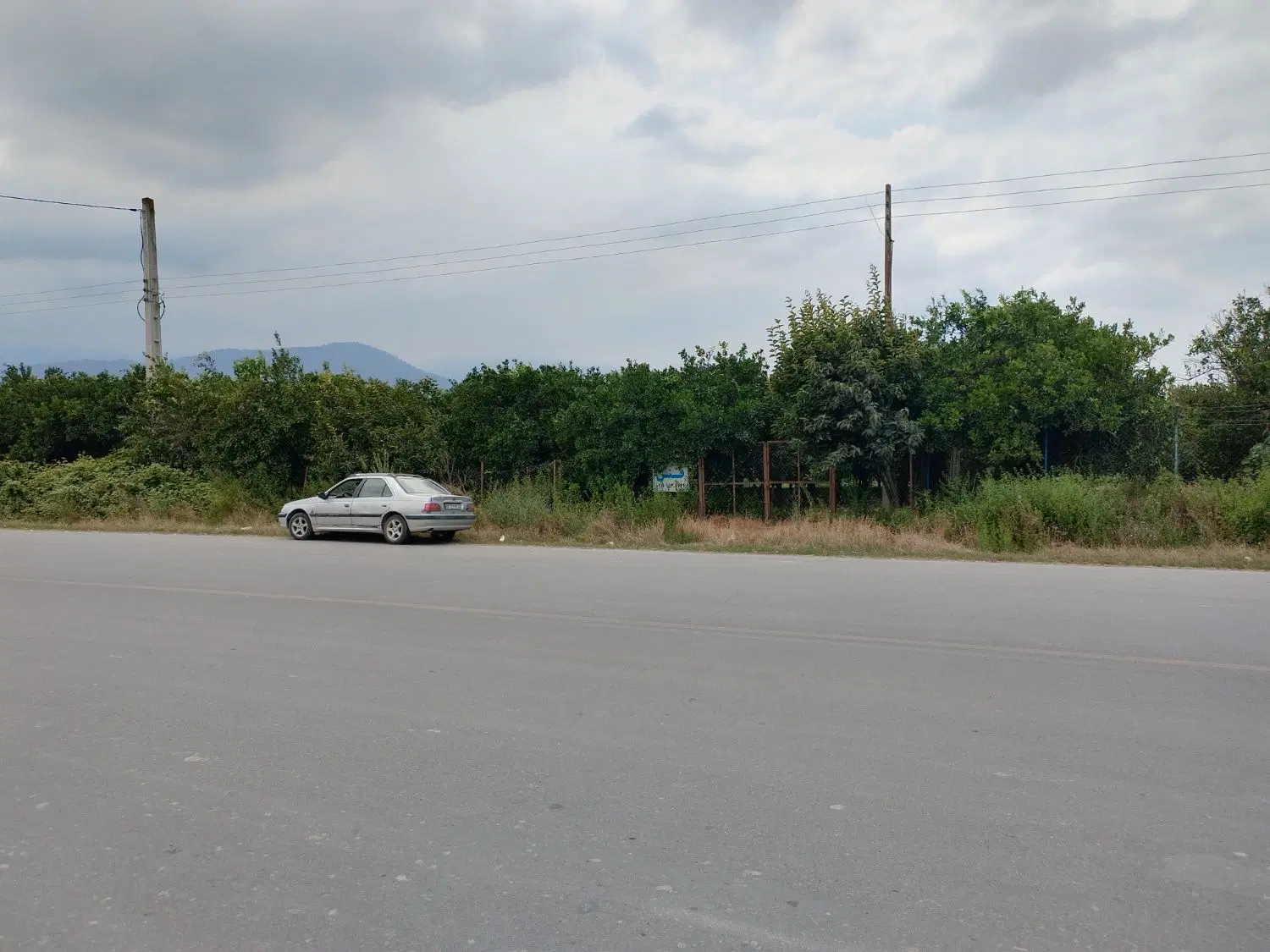 فروش زمین در روستای لیوان شرقی بر جاده اصلی