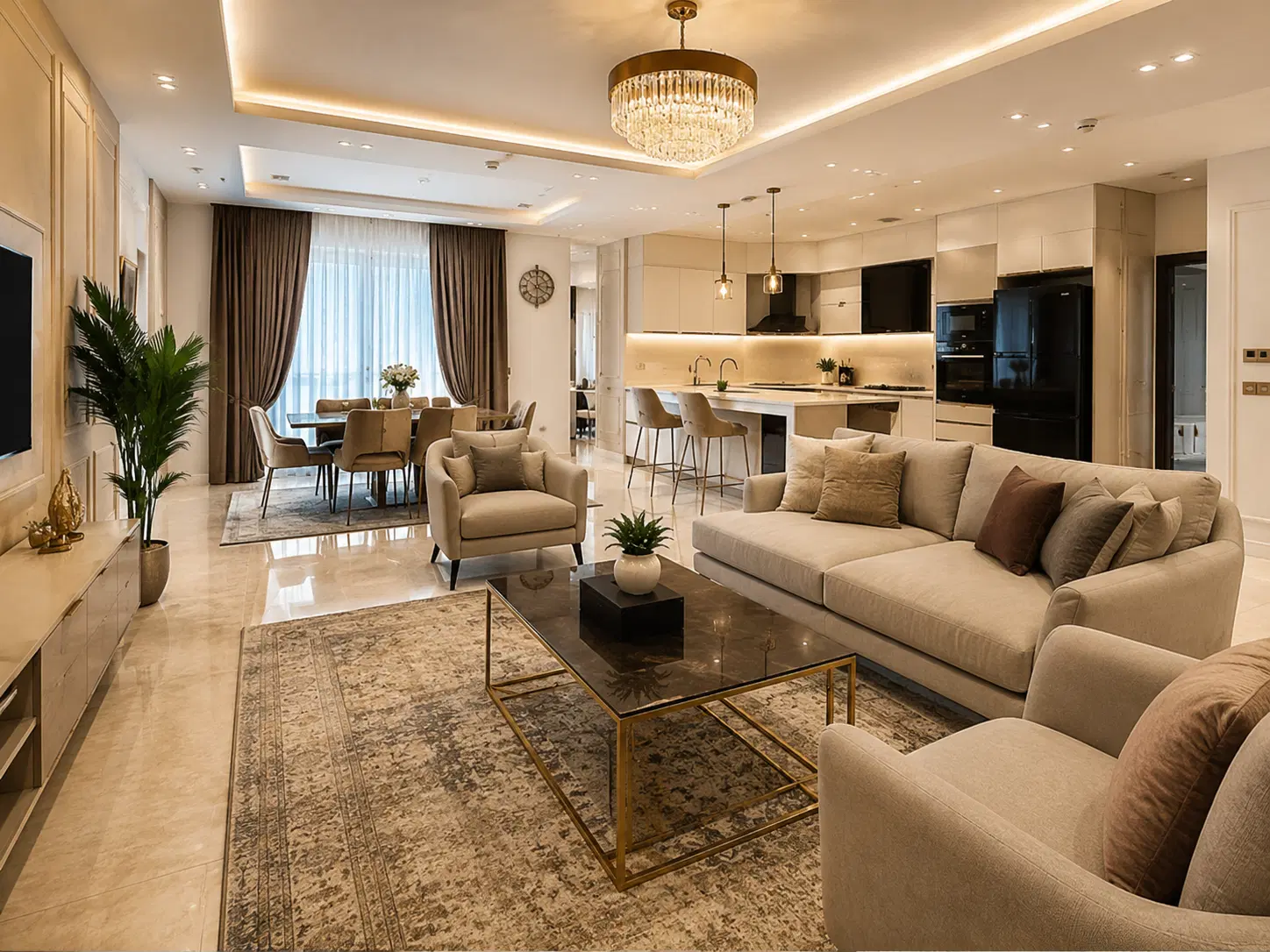 اجاره روزانه پارت تایم مبله ۱۰۰ متر
