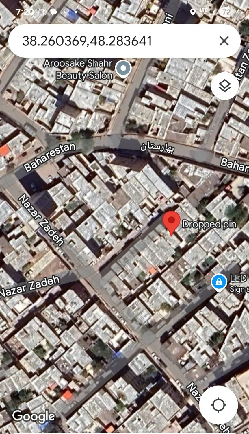 ملک مسکونی واقع درمحله امام رضا بن بست نظرزاده پ۵۳