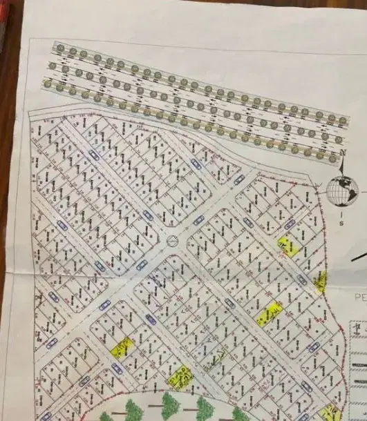 زمین 120متری