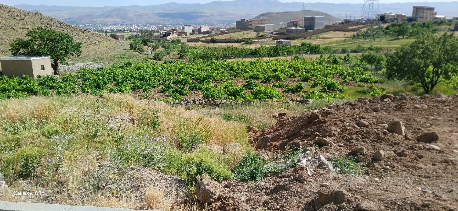 زمین در روستای پایین کوه