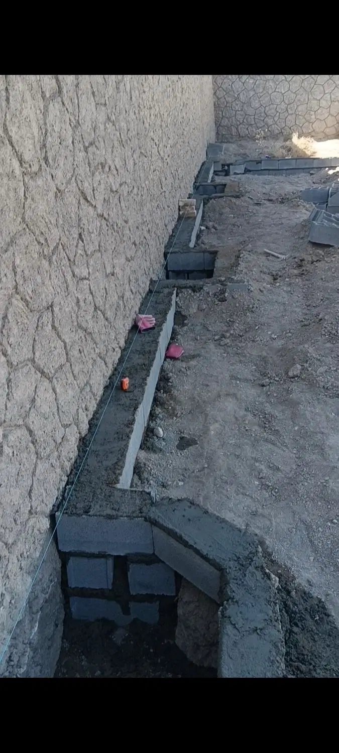 چهاردیواری باغی قبل منشیان
