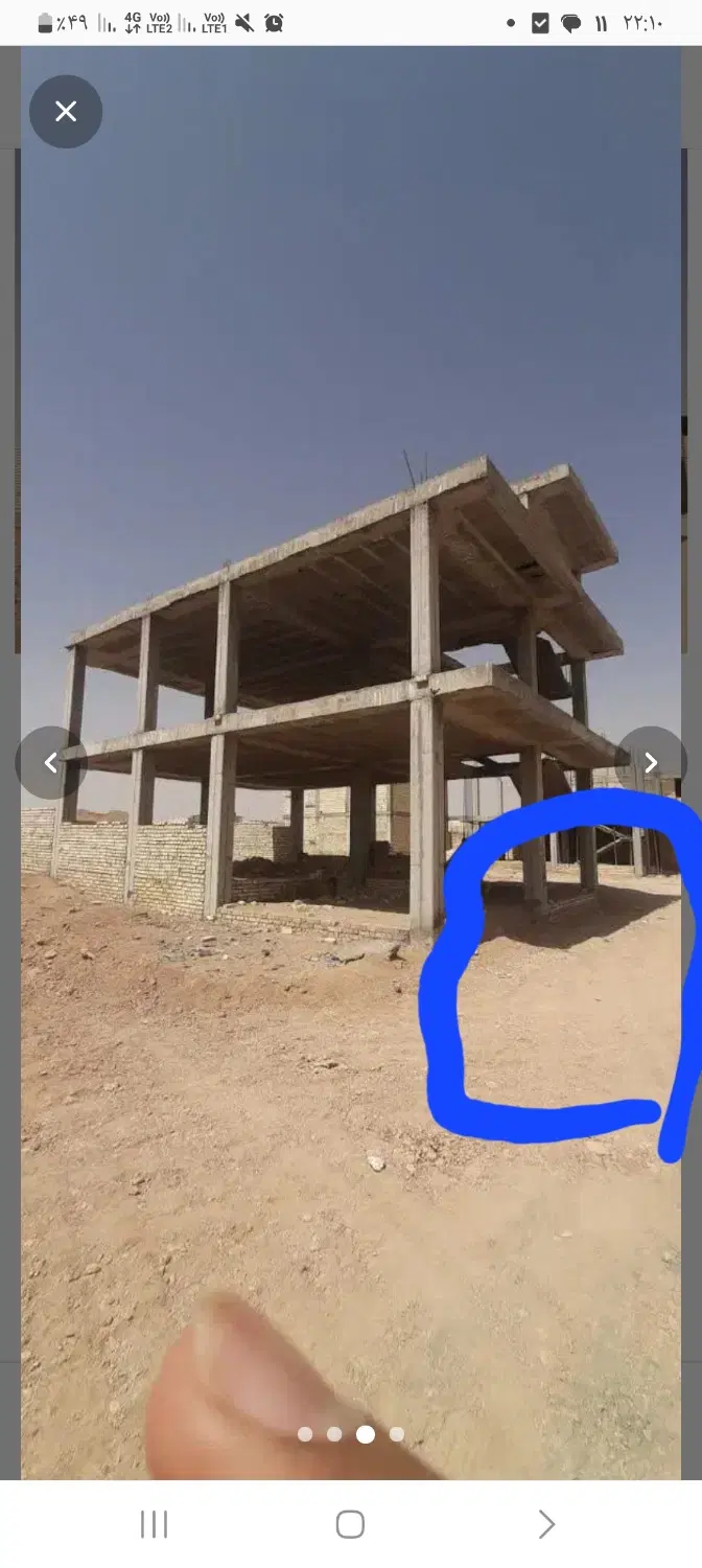 زمین  مسکونی سده لنجان