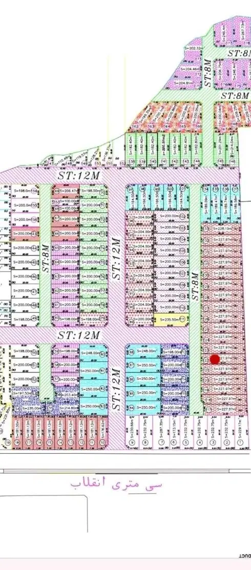 زمین مسکونی گالیکش