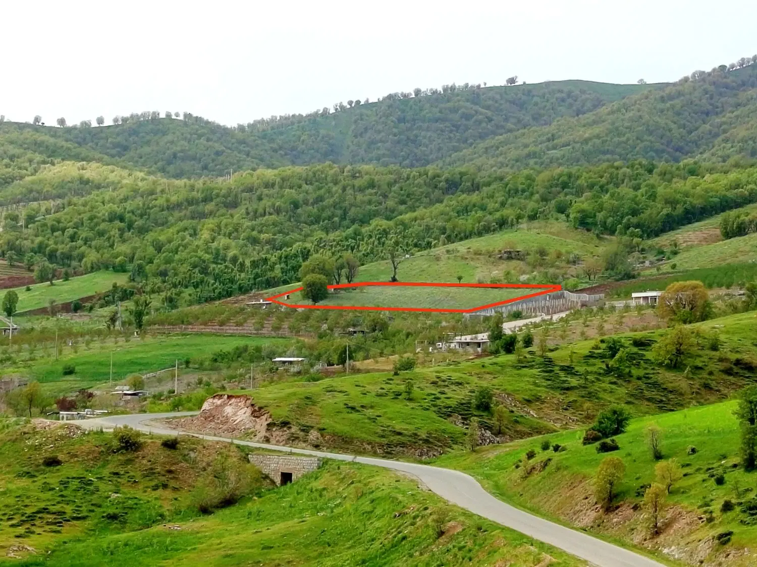 زمین باغ