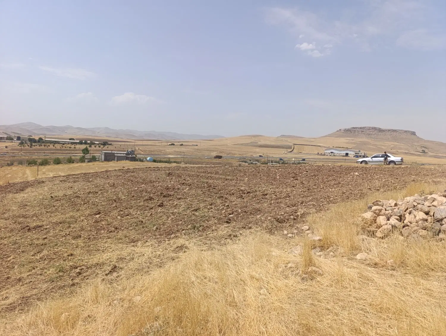 زمین جاده بوکان