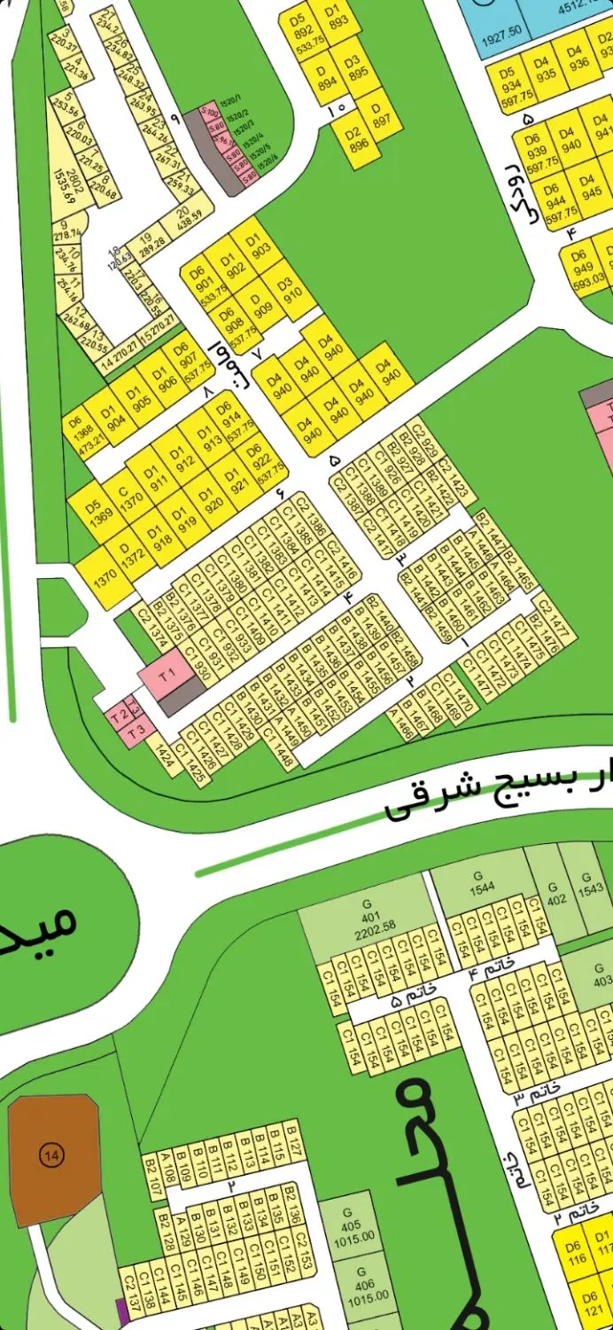 ۲۷۰ متر زمین ویلایی_فاز۲_امامت