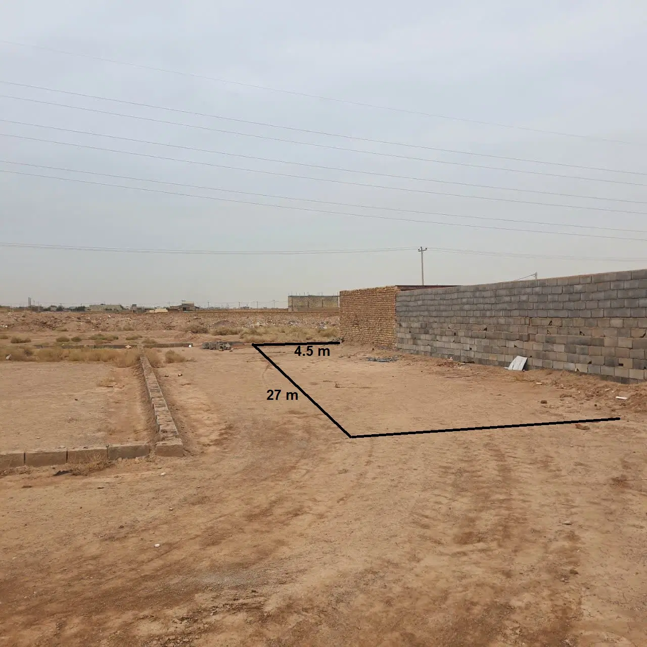 زمین کارگاهی اکرم آباد