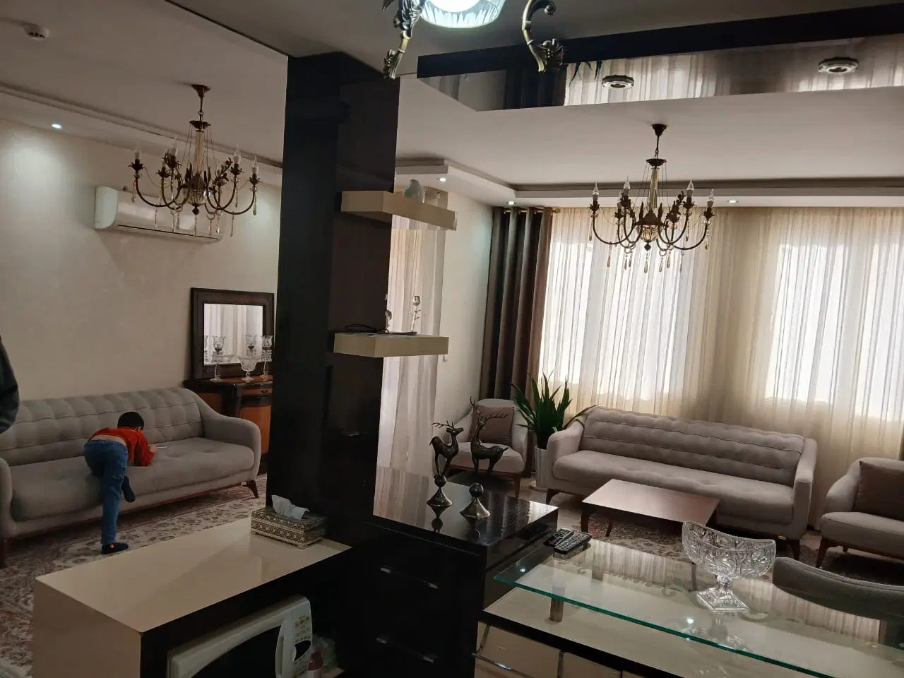 رهن و اجاره آپارتمان   ۹۰ متری   اقبال