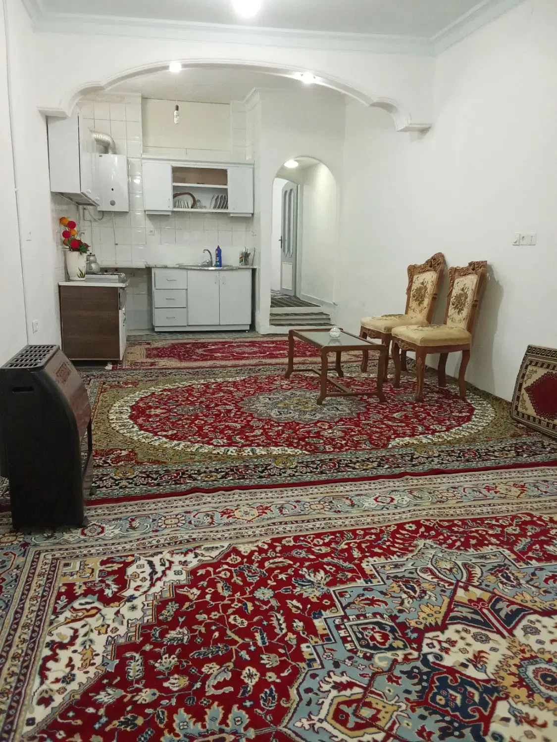 واحد 65متری، یک خواب،طبقه همکف