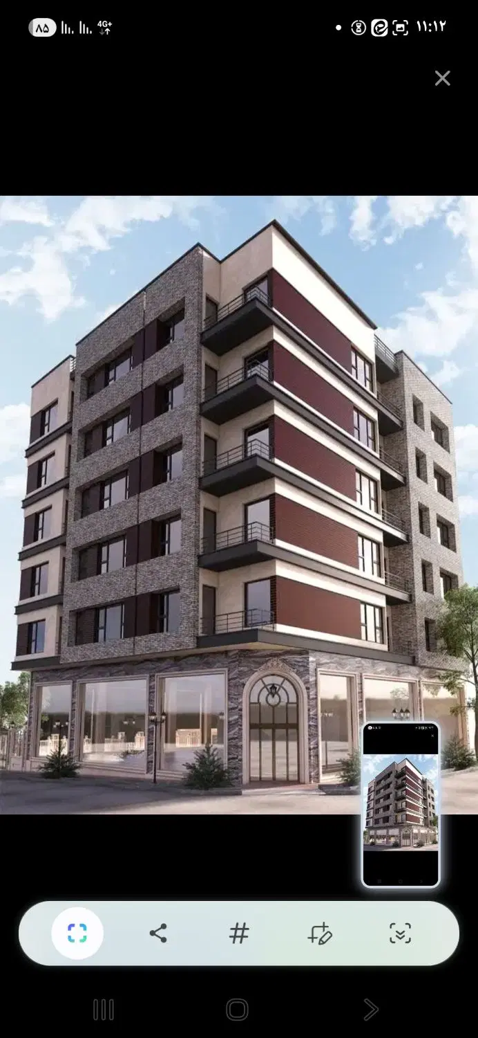آپارتمان ۶۶متر پردیس۲ کوروش پلاس ۲خواب