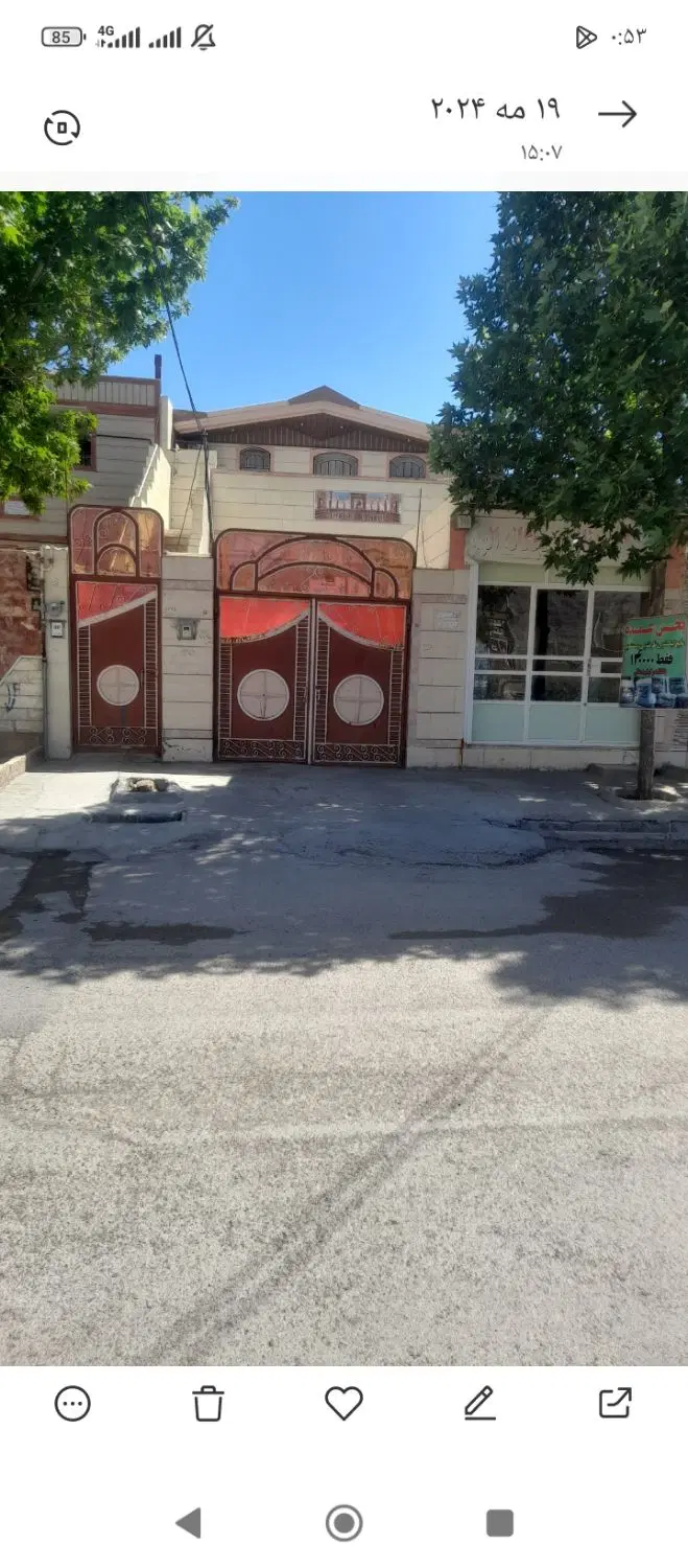 خانه اجازه ای ماسور خیابان بهاران