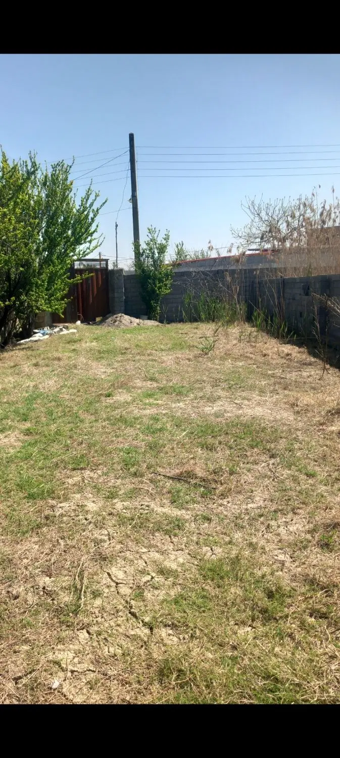 زمین مسکونی چهاردیواری