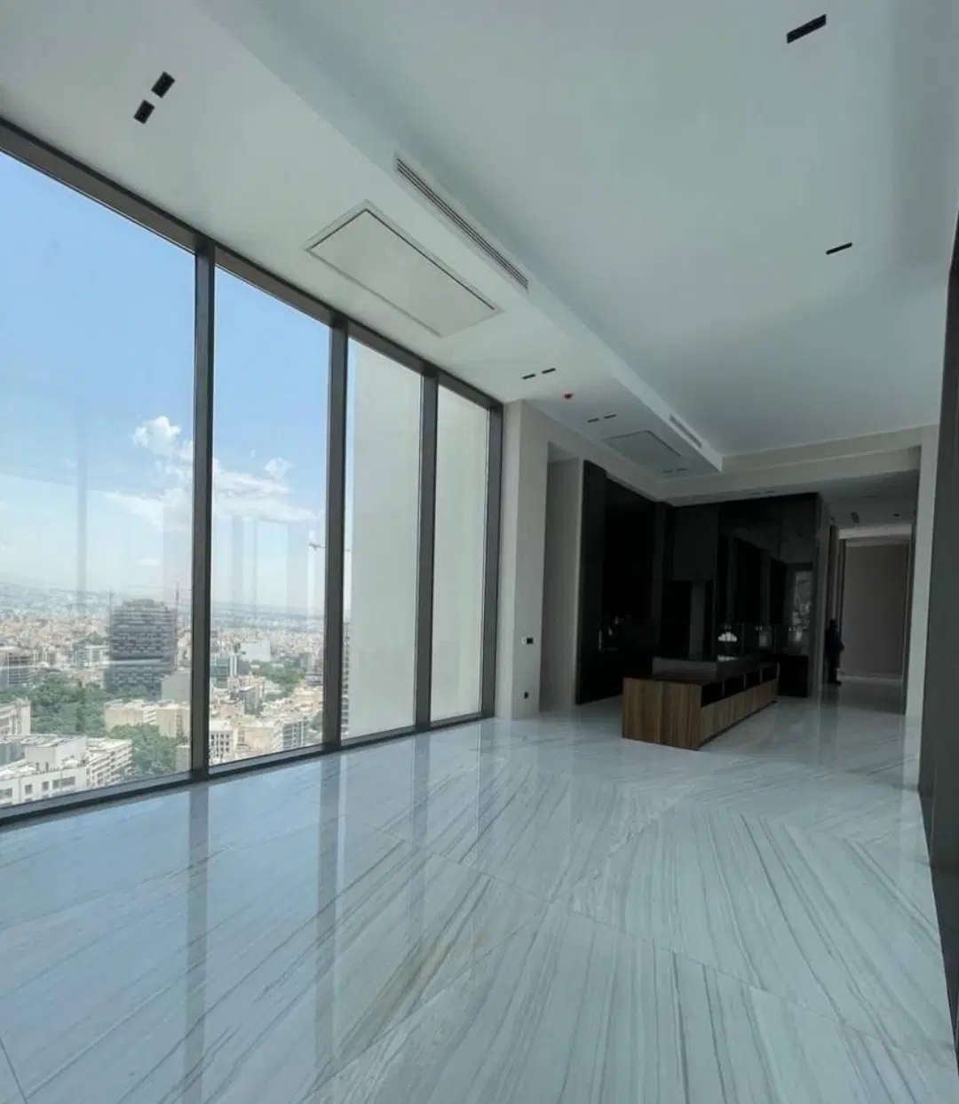 اپارتمان۱۵۰متری ،خشک ،دوکله غرق نور