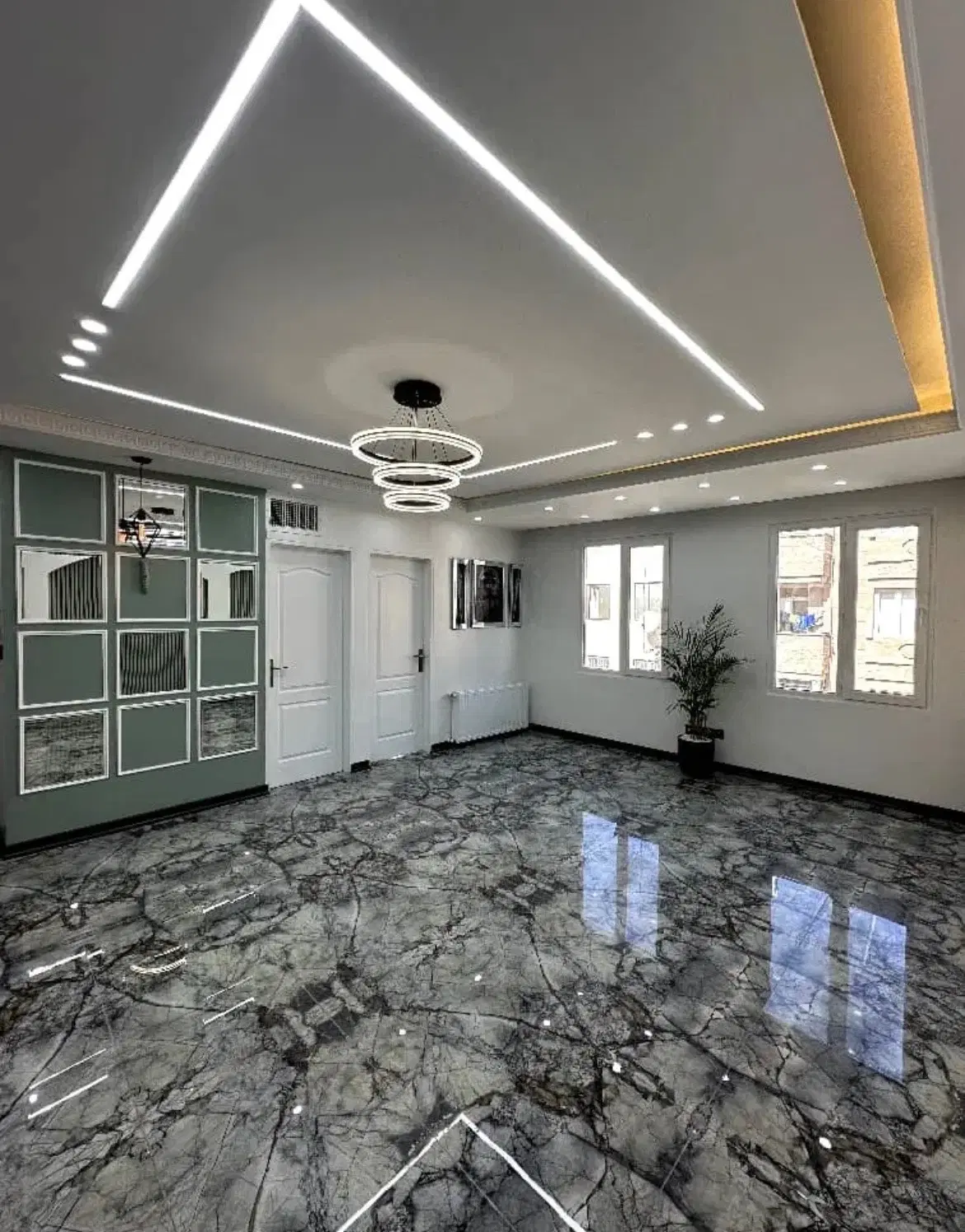 60 متر 2 خواب دیزاین بی‌نظیر سندتکبرگ