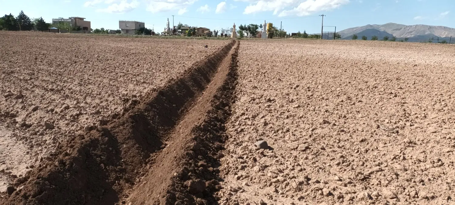 زمین ۵۸۰۰ م ابتدای جاده کورانه اباذر بر اصلی