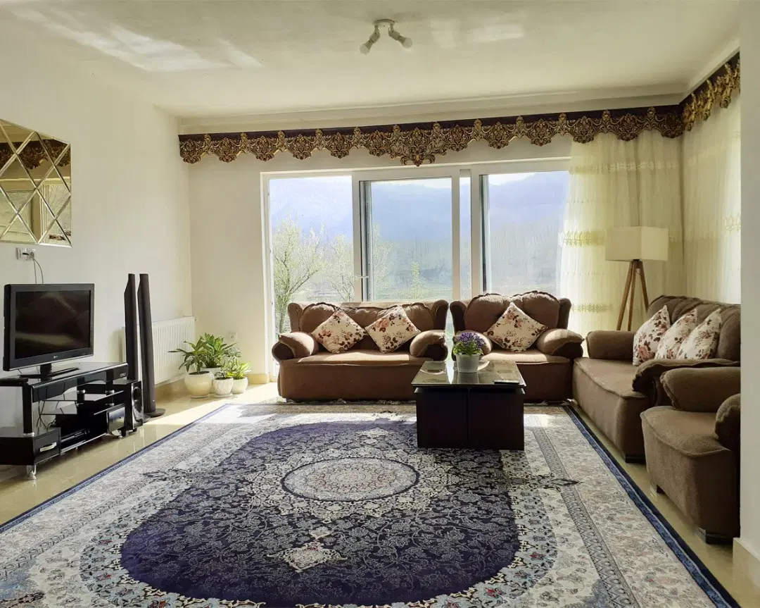 دربست حیاط دارجنگلی نزدیک رودخانه و۴کیلومتری گیسوم