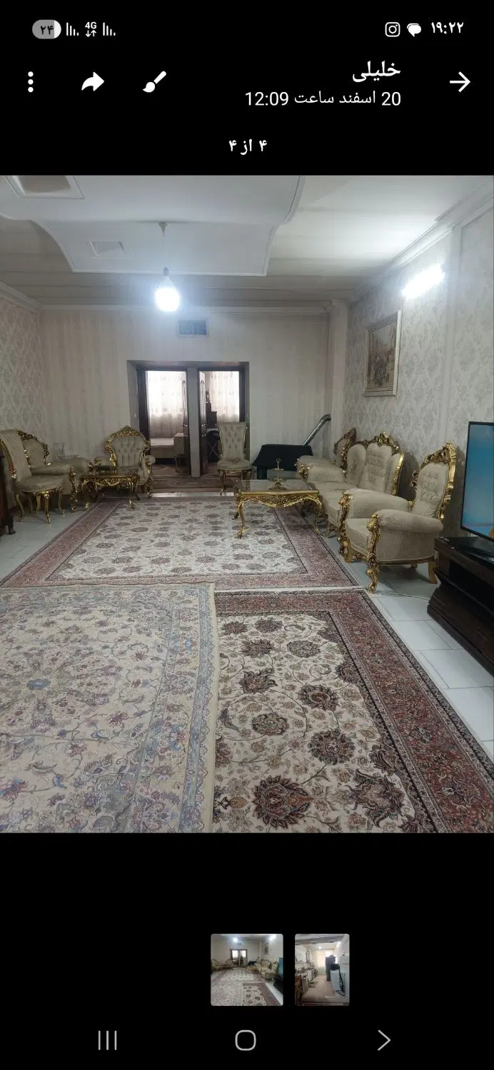 واحد حدود ۱۱۵متر دوخواب