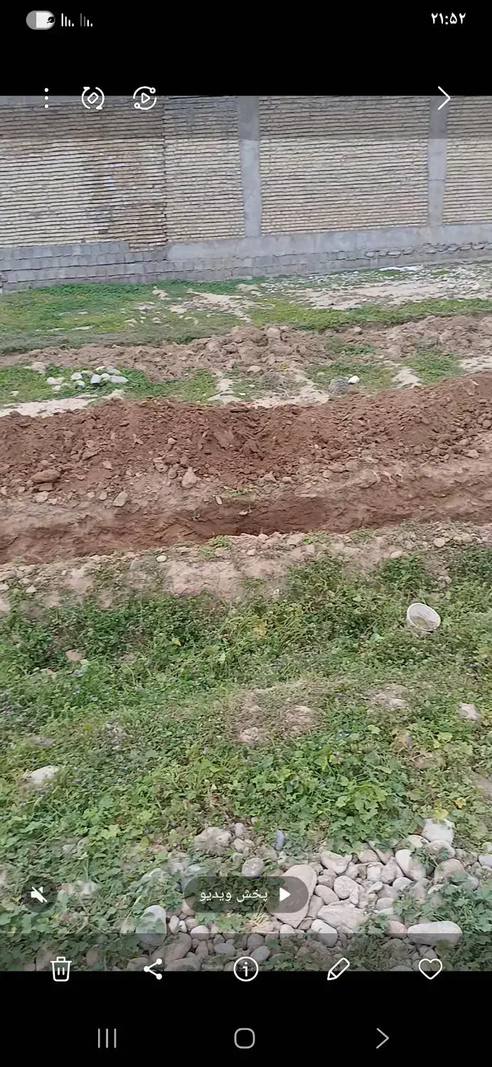 ۱۰۰ متر زمین سرسرباز سر دونبش