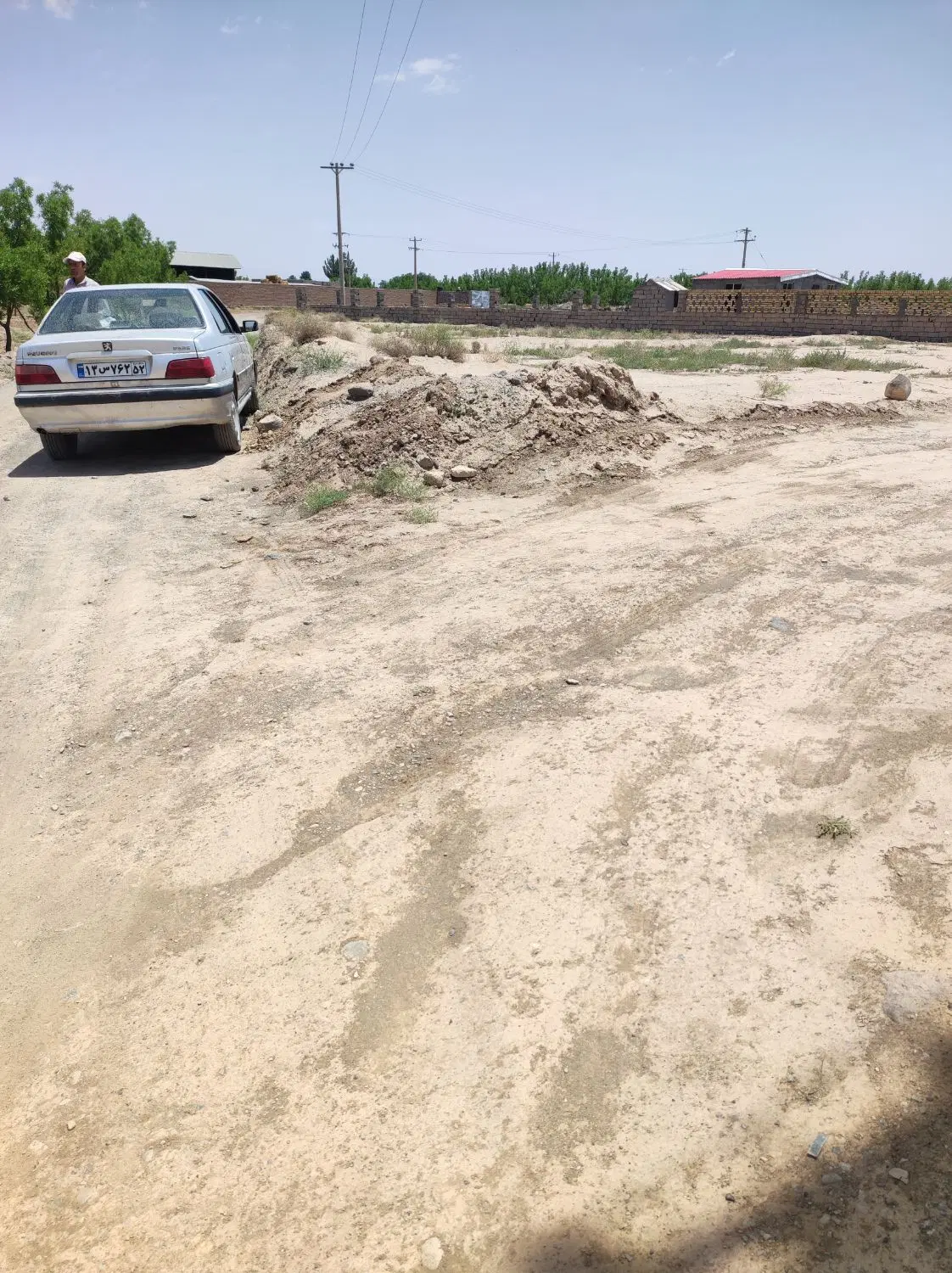 زمین دشت بجد چاه عثمانی