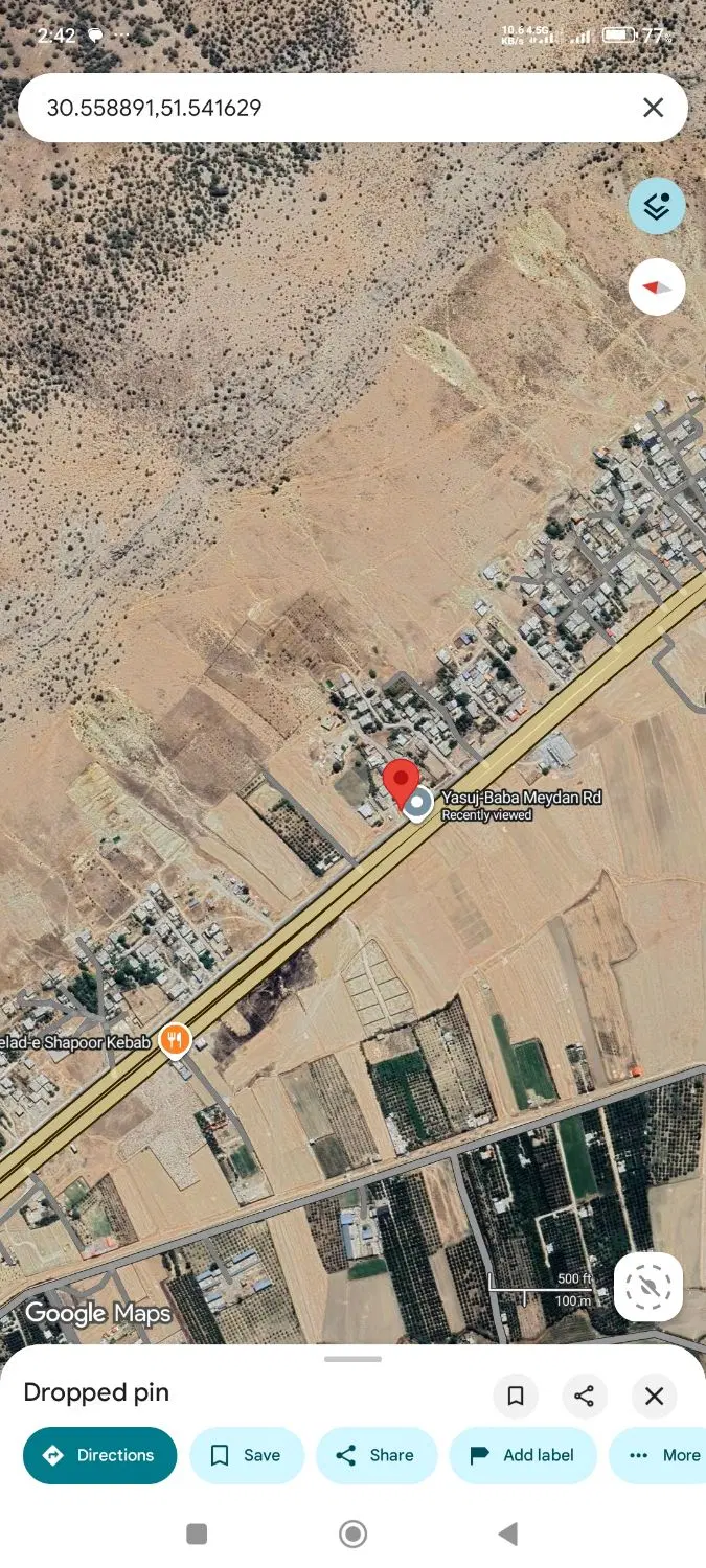 زمین تجاری دشتروم